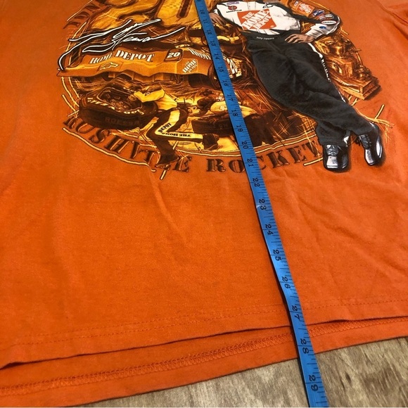 Vintage NASCAR Tony Stewart #20 Double Sided Orange Mens Large Chase Authentic - Picture 9 of 14